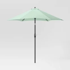 9'x9' Patio Market Umbrella - Black Pole - Room Essentials™ -Target Furni Sales GUEST 3eaaebf2 fb6c 453a 978c 1aafd47a58b4