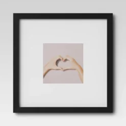 Set Of 9 Gallery Frame Set 10" X 10" Matted To 5" X 5" Black - Room Essentials™ -Target Furni Sales GUEST 402ddbeb 4a04 4aaf 8256 e361f9fa7418