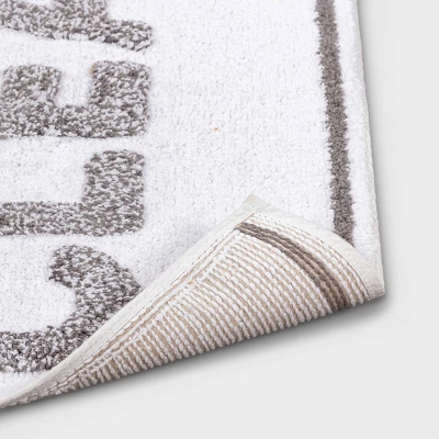 20"x30" Clean Tufted Bath Rug White/Gray - Room Essentials™ 20"x30" Clean Tufted Bath Rug White/Gray - Room Essentials™ -Target Furni Sales GUEST 4660b03f a251 4093 8605 5ad921d0dd20