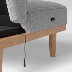 Convertible Sofa Bed Gray - Room Essentials™ -Target Furni Sales GUEST 476f9189 1c49 4f66 b1f6 58edb78c34b6