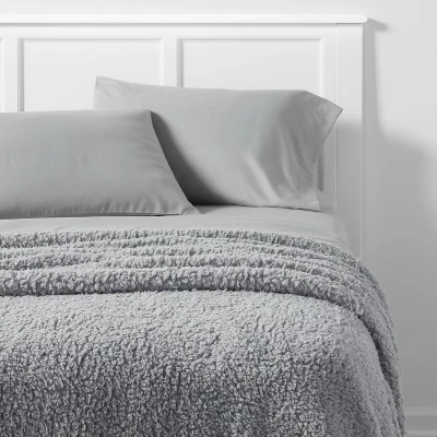 Sherpa Bed Blanket - Room Essentials Sherpa Bed Blanket - Room Essentials -Target Furni Sales GUEST 47a9b875 ec37 41cd b278 20f83155135e