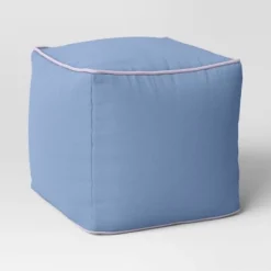 Color Block With Contrast Piping Pouf - Room Essentials™ -Target Furni Sales GUEST 4f7ad8c6 0ad8 4418 ab36 1a03a7d85c1f
