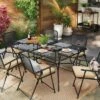 6 Person Metal Mesh Rectangle Patio Dining Table, Outdoor Furniture - Room Essentials™ -Target Furni Sales GUEST 500c8956 bc2d 4188 acfc 3396c81b7718