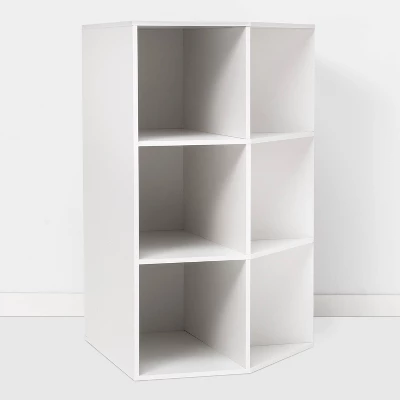 Corner Cube Bookshelf White - Room Essentials™ Corner Cube Bookshelf White - Room Essentials™ -Target Furni Sales GUEST 5d1a6f7b 39d5 4362 bd73 33e7dfb22195