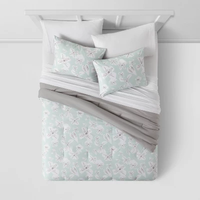 Floral Print Microfiber Reversible Comforter & Sheet Set Mint Green - Room Essentials™ Floral Print Microfiber Reversible Comforter & Sheet Set Mint Green - Room Essentials™ -Target Furni Sales GUEST 5ebdb41a e07f 4e0c 8992 078cb4f37b66