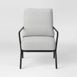 2pc Metal Mesh Outdoor Patio Chairs With Double Cushions, Club Chairs Black - Room Essentials™ -Target Furni Sales GUEST 6203c9a7 1e22 46a2 8ec3 0f040d1356ca