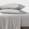 Full Garment Washed Microfiber Solid Sheet Set Gray - Room Essentials™ -Target Furni Sales GUEST 6714a9c2 6540 4945 b25f d8fe8d325866 2