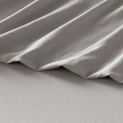 Queen Garment Washed Microfiber Solid Sheet Set Gray - Room Essentials™ Queen Garment Washed Microfiber Solid Sheet Set Gray - Room Essentials™ -Target Furni Sales GUEST 69b4aa1e b0c9 4515 bff5 8b2e92e09c0a 1
