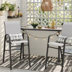 Patio Bar Table, Outdoor Furniture - Room Essentials™ -Target Furni Sales GUEST 70a5a9c3 3e71 46c8 9a20 d480f6e37cf4