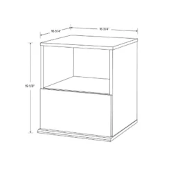 1 Drawer Modular Nightstand White - Room Essentials™ 4 1 Drawer Modular Nightstand White - Room Essentials™ -Target Furni Sales GUEST 7905ea17 3d75 4eb6 89d5 c53f87bc4189