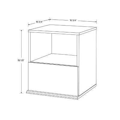 1 Drawer Modular Nightstand White - Room Essentials™ 1 Drawer Modular Nightstand White - Room Essentials™ -Target Furni Sales GUEST 7905ea17 3d75 4eb6 89d5 c53f87bc4189