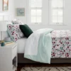 Microfiber Reversible Floral Print Comforter Light Purple/Mint Green - Room Essentials™ -Target Furni Sales GUEST 7beae34a 62c7 48ee abcf 694efcee35df
