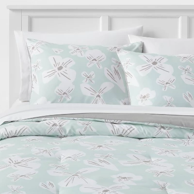 Floral Print Microfiber Reversible Comforter & Sheet Set Mint Green - Room Essentials™ Floral Print Microfiber Reversible Comforter & Sheet Set Mint Green - Room Essentials™ -Target Furni Sales GUEST 7ee2c25d de84 41cd aefc 85519c817fa3