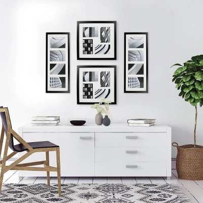 Thin Collage Frame Holds Four 4" x 6" Photos Black - Room Essentials™ Thin Collage Frame Holds Four 4" X 6" Photos Black - Room Essentials™ -Target Furni Sales GUEST 92031546 a124 47e0 807c 56020352aad6