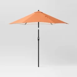 9'x9' Patio Market Umbrella - Black Pole - Room Essentials™ -Target Furni Sales GUEST a0569bfd e9d1 4b1b 82f7 723fa3b0290f