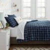 Reversible Microfiber Grid Comforter - Room Essentials™ -Target Furni Sales GUEST a2411ca3 c7fc 4886 b1f2 8d2c6ace4984
