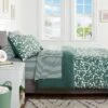 Floral Printed Microfiber Reversible Comforter & Sheets Set Dark Green - Room Essentials™ 1 Floral Printed Microfiber Reversible Comforter & Sheets Set Dark Green - Room Essentials™ -Target Furni Sales GUEST a3f7a3fb 906f 4a29 944d cfc223cbbbe5