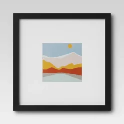 Set Of 9 Gallery Frame Set 10" X 10" Matted To 5" X 5" Black - Room Essentials™ -Target Furni Sales GUEST af8bf485 bdf5 4dc9 8ddd 284197740a27