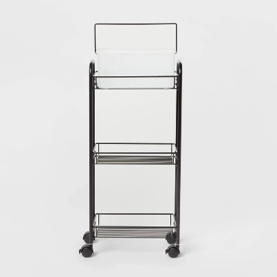 Bathroom Storage Cart Black - Room Essentials™ Bathroom Storage Cart Black - Room Essentials™ -Target Furni Sales GUEST b411b8a3 16c1 4536 991b 298314876271