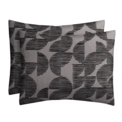 5pc King Geo Reversible Decorative Comforter Set With Throw Black/Gray - Room Essentials™ -Target Furni Sales GUEST b51fd8a4 1b51 411b b4f2 23f5992aa985