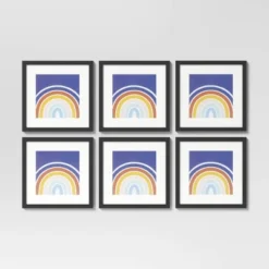 (Set Of 6) 11" X 11" Matted To 8" X 8" Frame Set - Room Essentials™ -Target Furni Sales GUEST b7d39f93 8658 4b32 b70c faf0c2756d7f