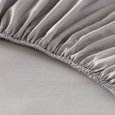 Queen Garment Washed Microfiber Solid Sheet Set Gray - Room Essentials™ Queen Garment Washed Microfiber Solid Sheet Set Gray - Room Essentials™ -Target Furni Sales GUEST c08f02d1 9e9b 4539 9442 11dbd33da485 1