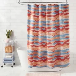 Topography Shower Curtain - Room Essentials™