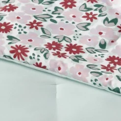 Microfiber Reversible Floral Print Comforter Light Purple/Mint Green - Room Essentials™ -Target Furni Sales GUEST d5b0e533 3de1 4367 94a5 09a8aef22b92