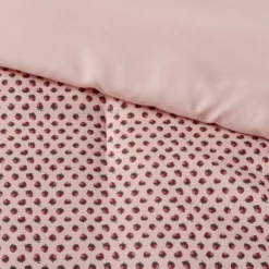 Strawberry Print Reversible Microfiber Comforter & Sheet Set Light Pink - Room Essentials™ -Target Furni Sales GUEST d7f522a7 3359 48e7 9f0b b954a45a3de0