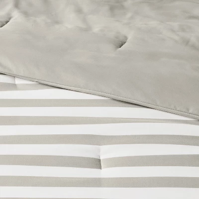 Microfiber Stripe Reversible Comforter - Room Essentials™ Microfiber Stripe Reversible Comforter - Room Essentials™ -Target Furni Sales GUEST de944a95 9144 4b7c 89c7 3995d641f09a