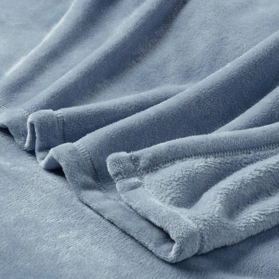 Full/Queen Solid Plush Blanket Blue - Room Essentials™ Full/Queen Solid Plush Blanket Blue - Room Essentials™ -Target Furni Sales GUEST e6838a22 1354 412b 99c9 7cb3bbc4ad95