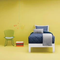 Solid Microfiber Reversible Decorative Bed Set With Throw - Room Essentials™ -Target Furni Sales GUEST e7729158 b6ce 4189 bc30 bc310321a313