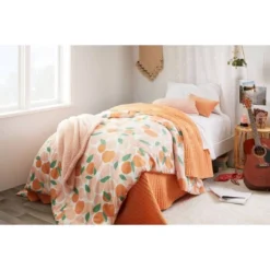 Reversible Microfiber Fruit Print Comforter - Room Essentials™ -Target Furni Sales GUEST e9d17067 73b1 4a61 b7cb 163522e03726