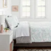 Floral Print Microfiber Reversible Comforter & Sheet Set Mint Green - Room Essentials™ -Target Furni Sales GUEST ed44818f 266f 4351 9e2f 3334996b3dd9