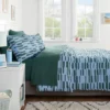 Foster Microfiber Reversible Comforter & Sheets Set Blue/Dark Green - Room Essentials™ -Target Furni Sales GUEST f87ca377 0f4f 410c a12c 361a594a813e
