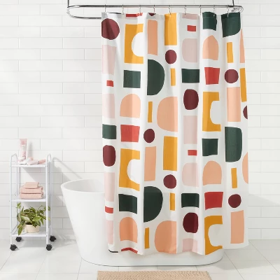 Savor Geo Shower Curtain Multi - Room Essentials™ Savor Geo Shower Curtain Multi - Room Essentials™ -Target Furni Sales GUEST fa33ab49 9708 4961 9f6f 7de0db2d3691
